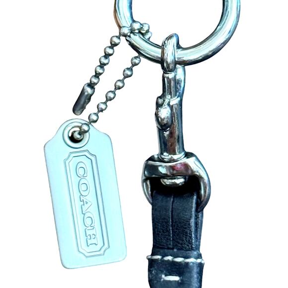 Coach 1415 Soho Slim Y2k Black Leather Hobo Fringe Tasseled Shoulder Bag - Picture 4 of 14